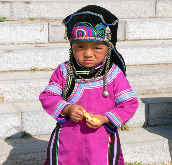 兒童哈尼族服飾