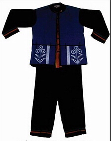畬族的男子傳統(tǒng)服飾