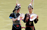 【高清】中國(guó)畬鄉(xiāng)三月三畬族服飾攝影圖片