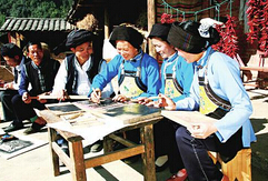 儂支系女性服飾——馬關(guān)壯族的服飾文化（一）