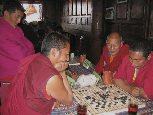 歷史悠久的西藏圍棋
