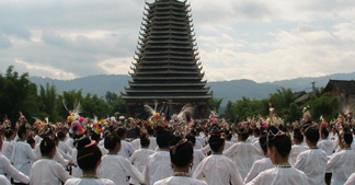 祭祀先祖的侗族“薩瑪節(jié)”