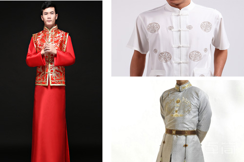 男子滿族服飾