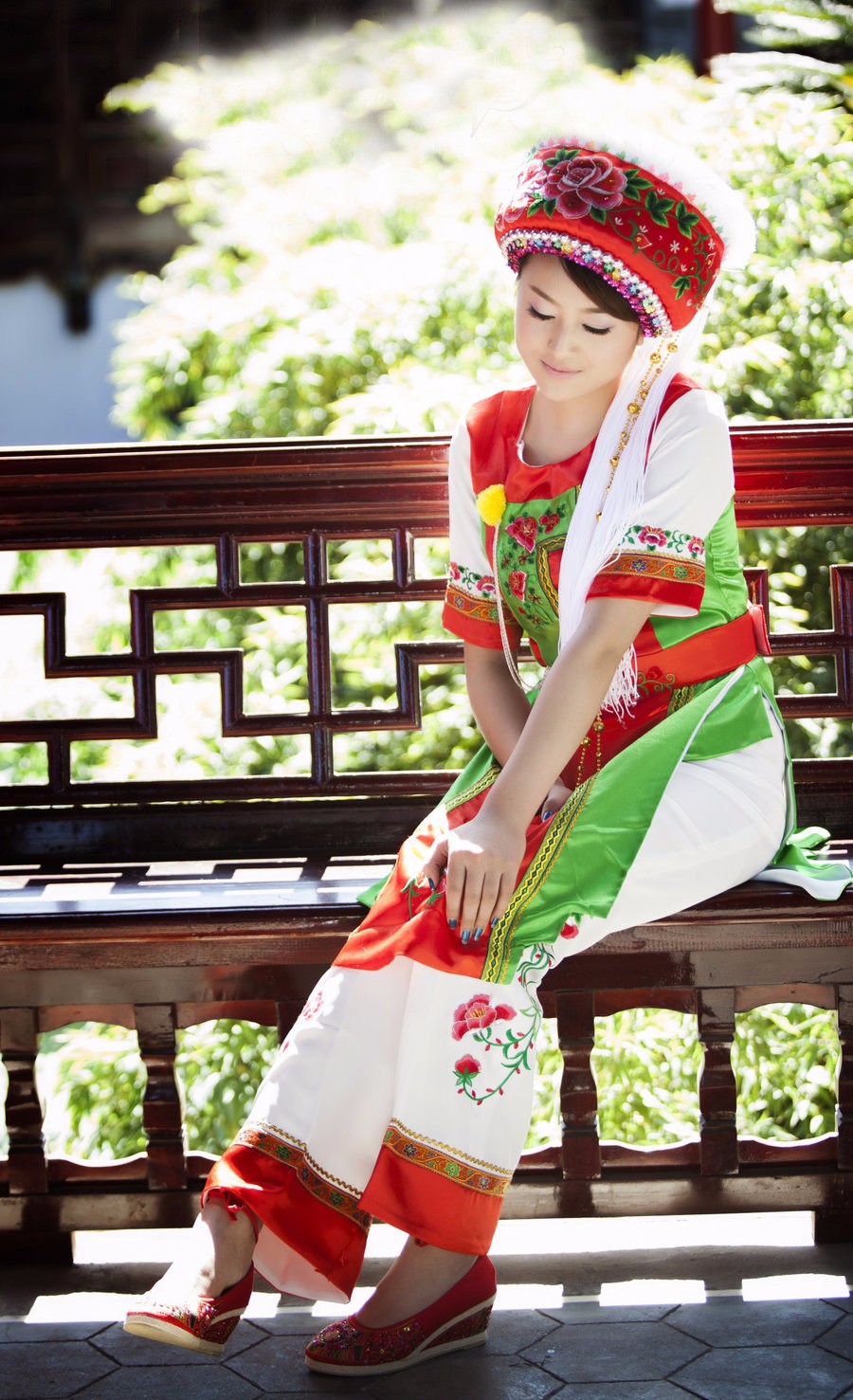 白族服飾攝影