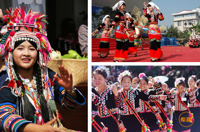 拉祜族服飾,女子拉祜族服飾,男子拉祜族服飾,少數(shù)民族服飾百科